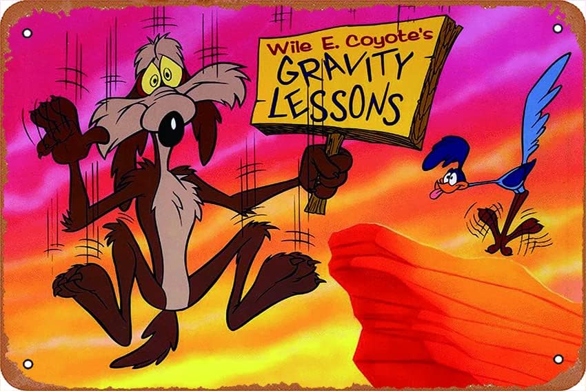 Musical Instrument Sign - Transfer Setrika Ysirseu Wile E. Coyote