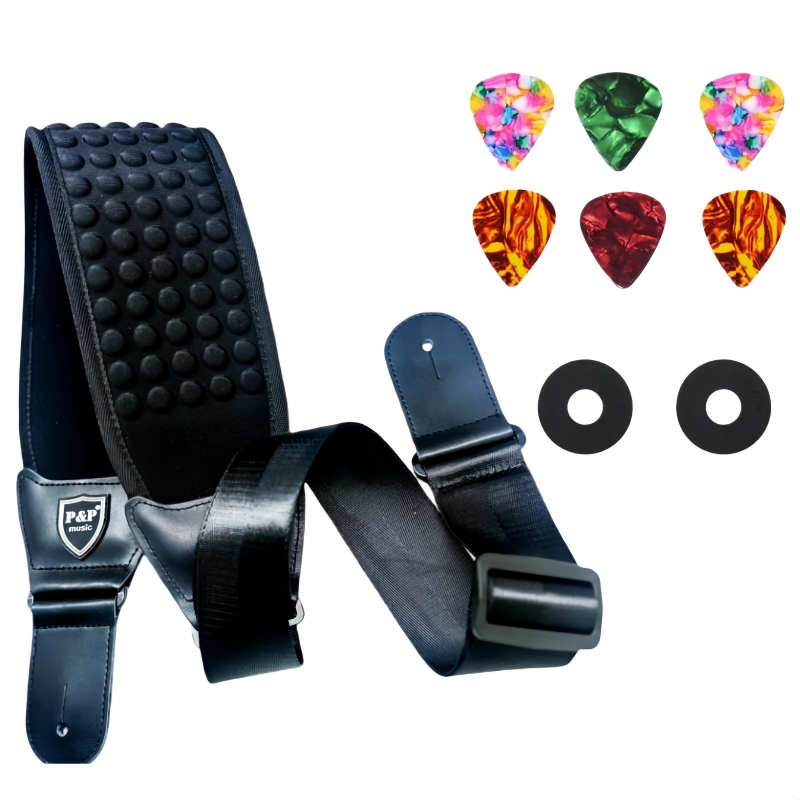 Musical Instrument Band - P&P Set Tali Gitar Spons 3D