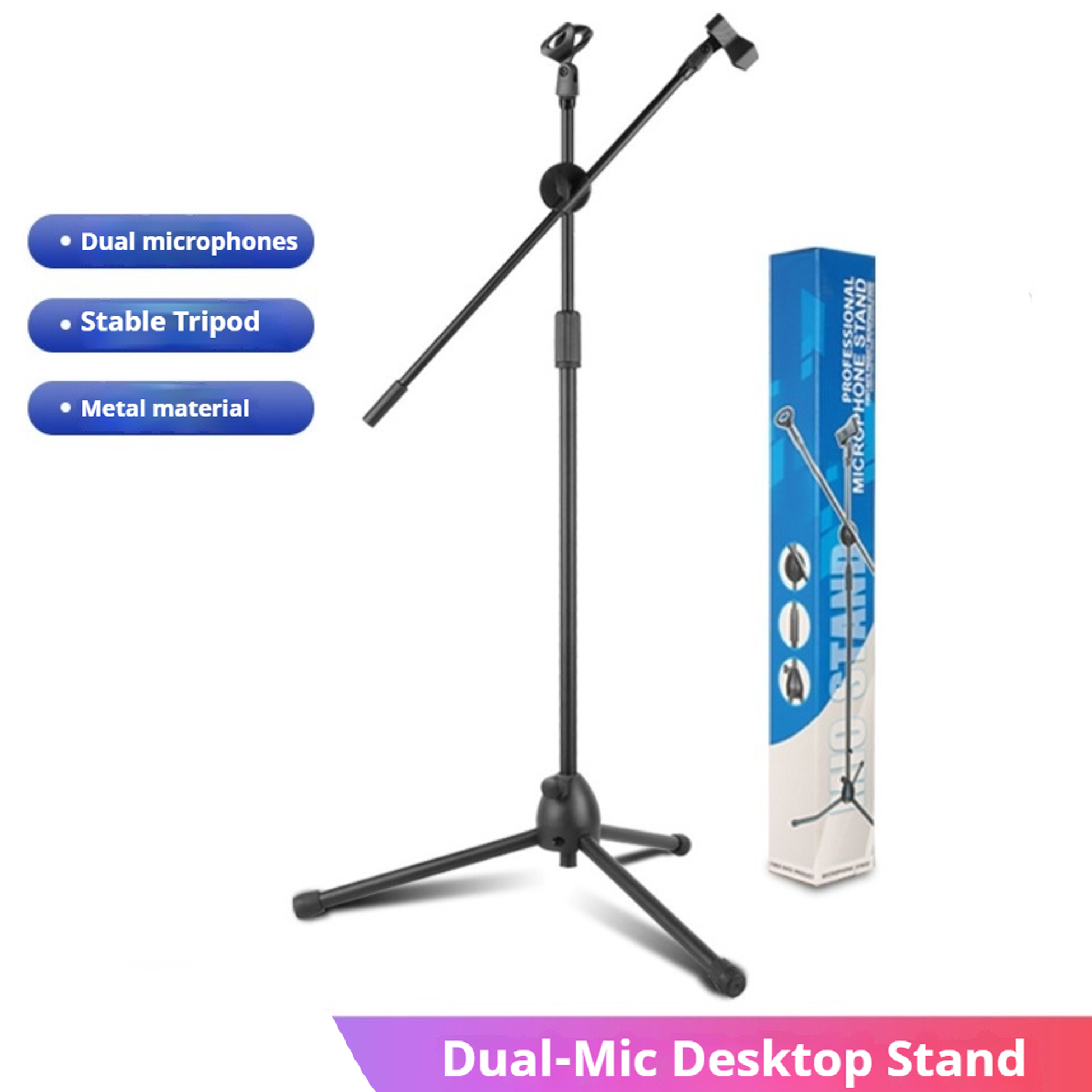 Musical Instrument You Shake - Statif Mikrofon Lantai dengan Desain Lengan