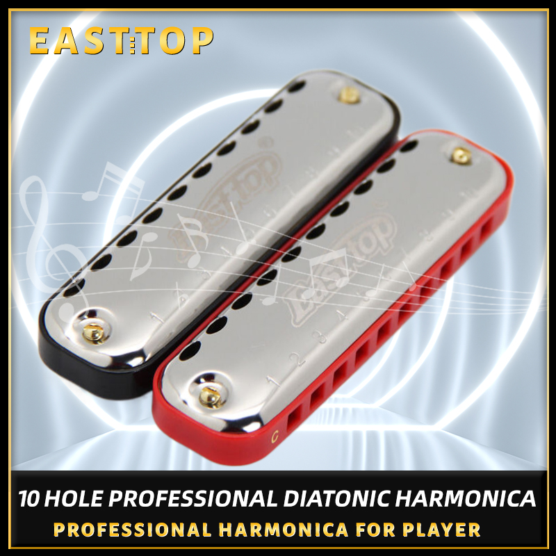 Musical Instrument Reed - EASTTOP Harmonika Blues Harp Key Of