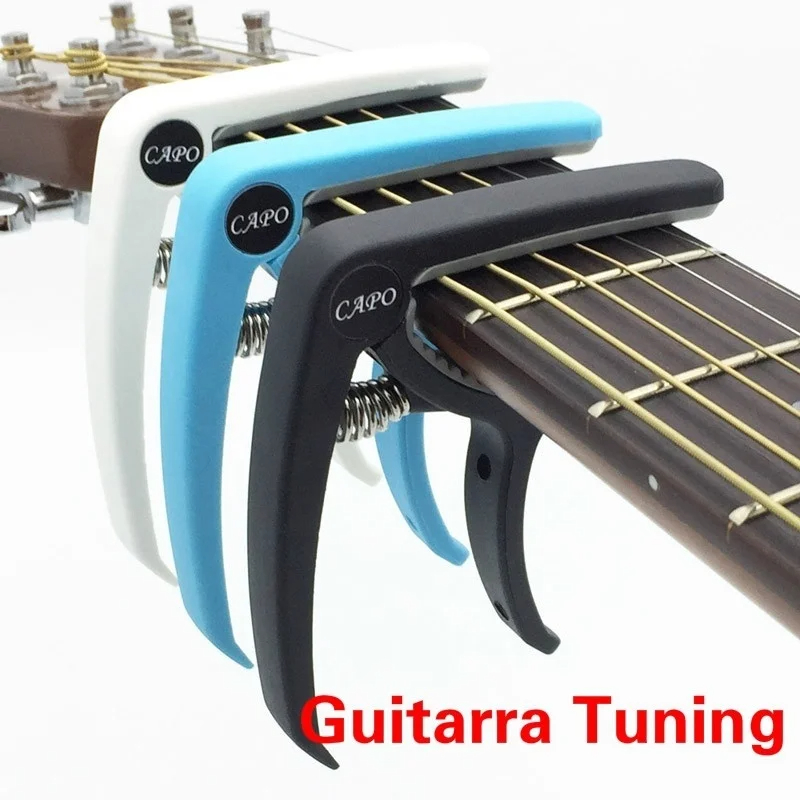 Musical Instrument Dulcimer - Capo gitar plastik 6 dawai elektrik