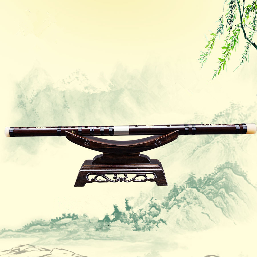 Musical Instrument Old - Sevenangel Profesional Bermain Seruling Tua Mahoni