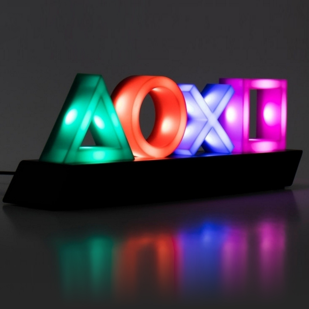 Musical Instrument Sign - Lampu Ikon Permainan Warna-warni untuk PS4