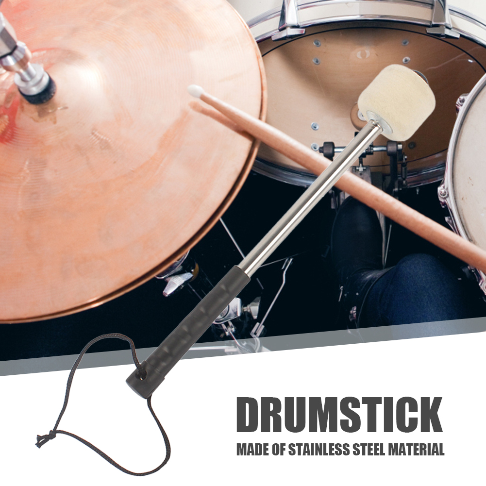 Musical Instrument Mallet - Tongkat Drum Bass Profesional untuk Marching