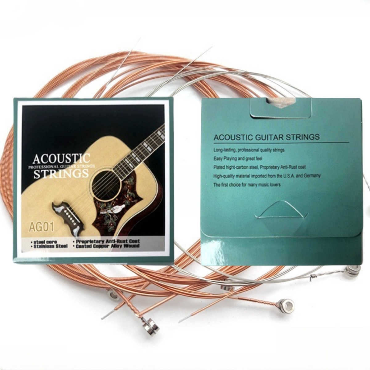 Miwayer 1 Set/6 Senar AG01 Sen - Musical Instrument Strings ulasan dan harga