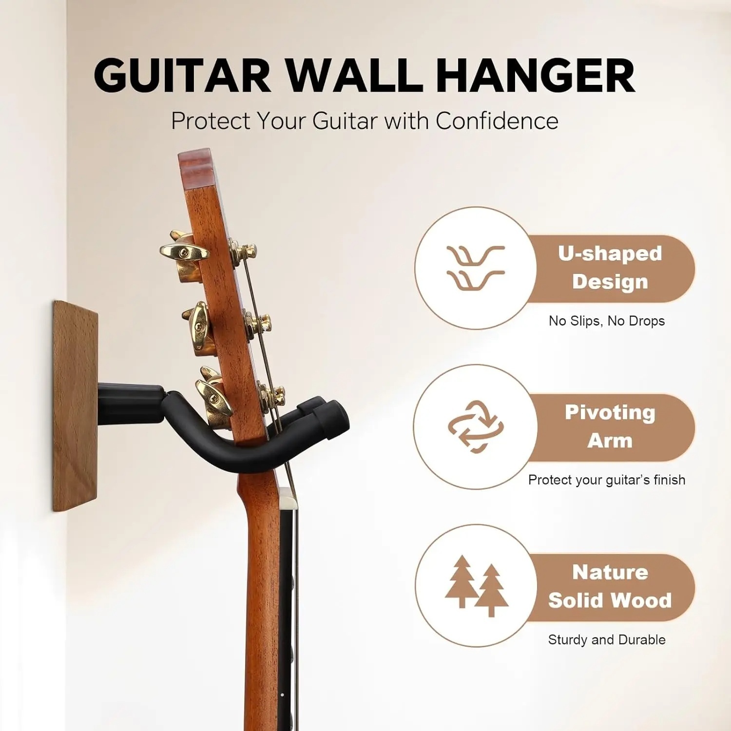 Gantungan Gitar Dinding untuk  - Musical Instruments Easy ulasan dan harga