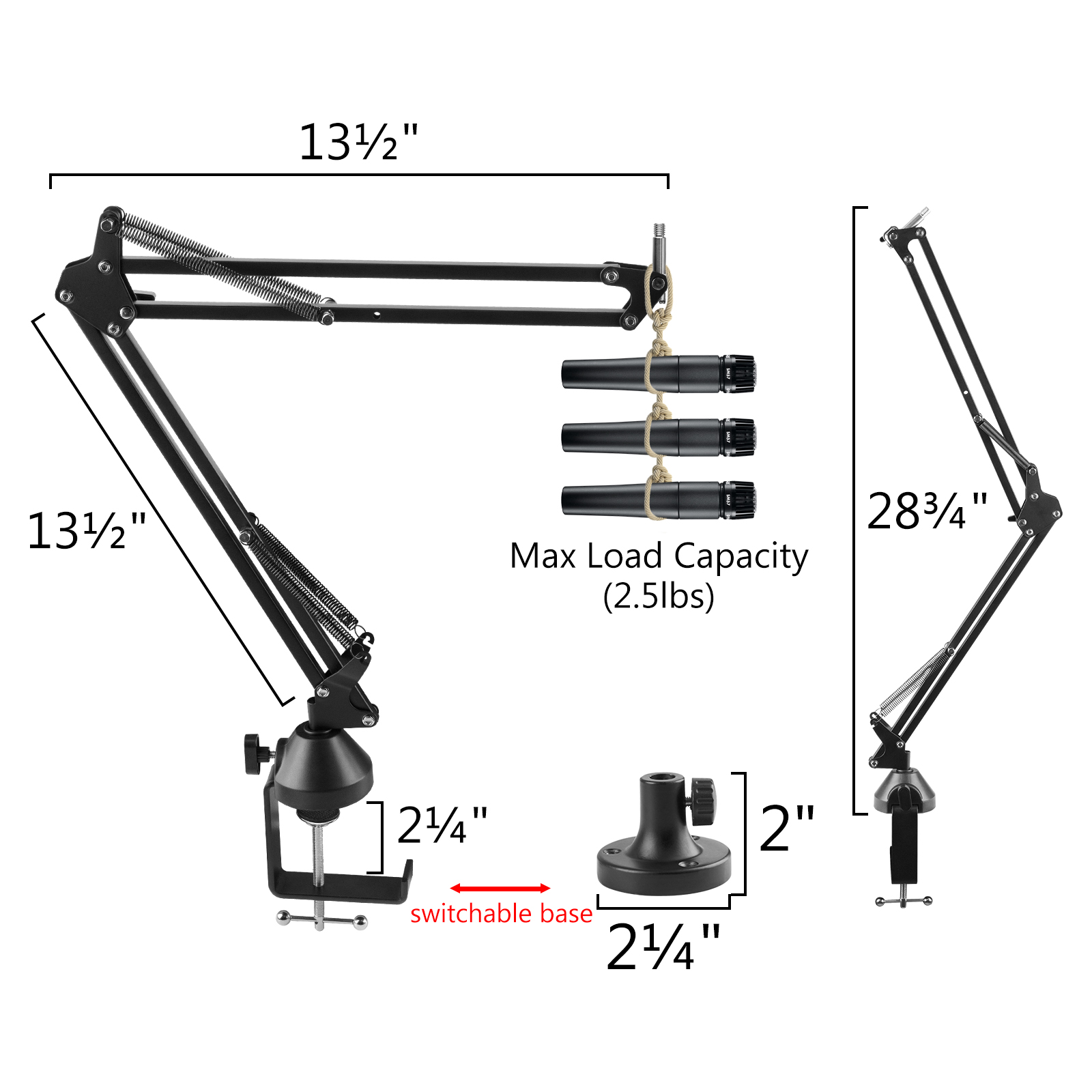 Geekria untuk lengan mikrofon  - Shure Mic Mv7 ulasan dan harga