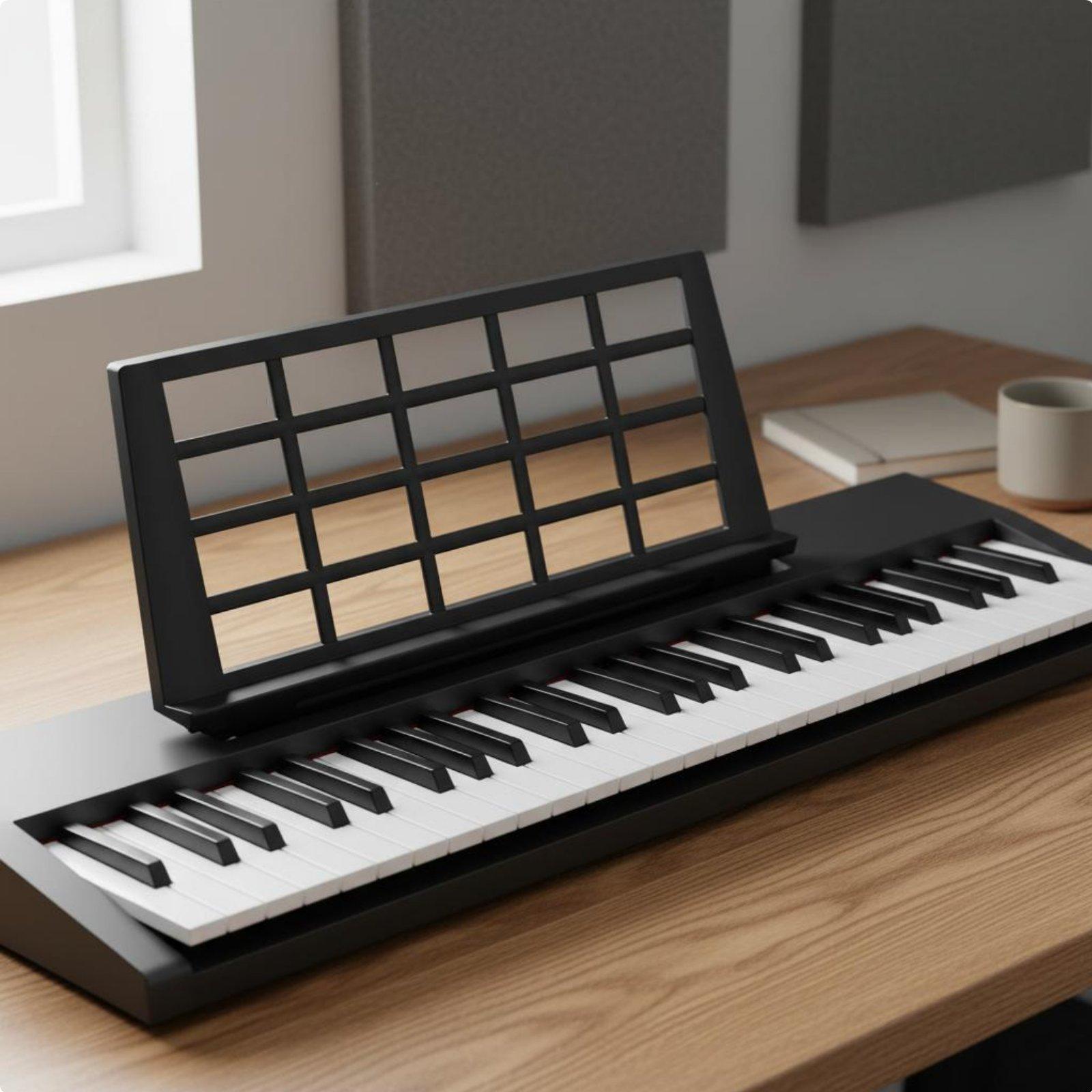 Stand Musik Kokoh Rak Lembar U - Musical Instrument Keyboard ulasan dan harga