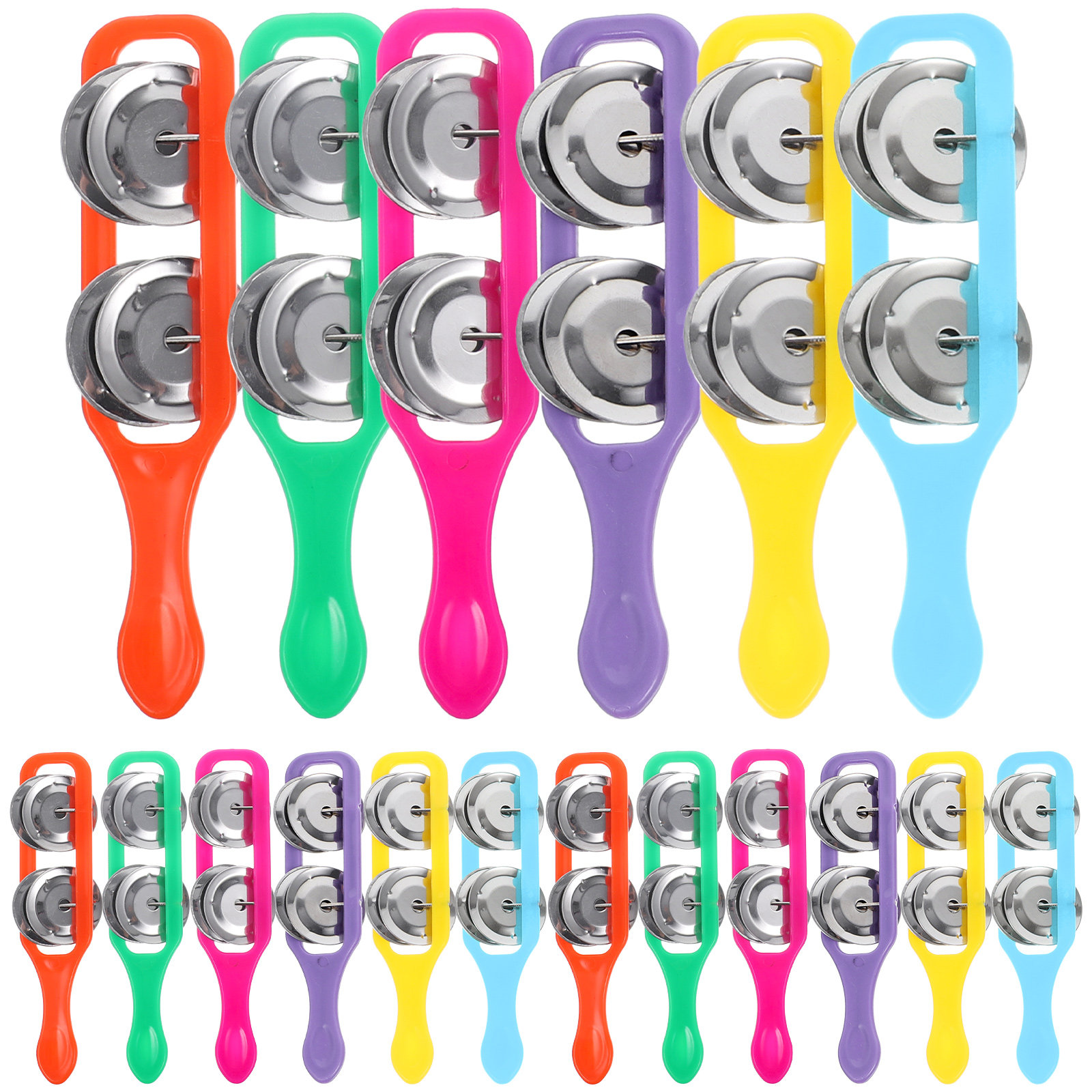 18 Buah Bel Tangan Berwarna-wa - Musical Instrument You Shake ulasan dan harga