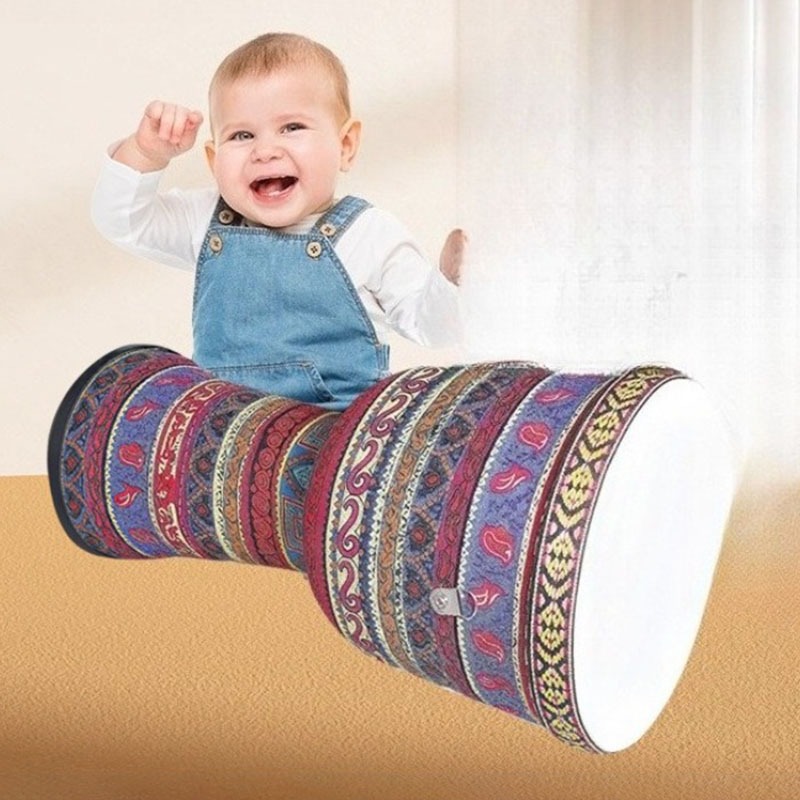 Drum Djembe 10 Inci Drum Afrik - Musical Instruments Easy ulasan dan harga