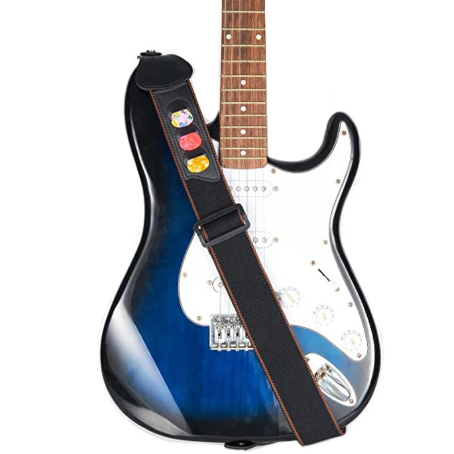 7 buah/set tali gitar hitam PU - Musical Instruments Easy ulasan dan harga