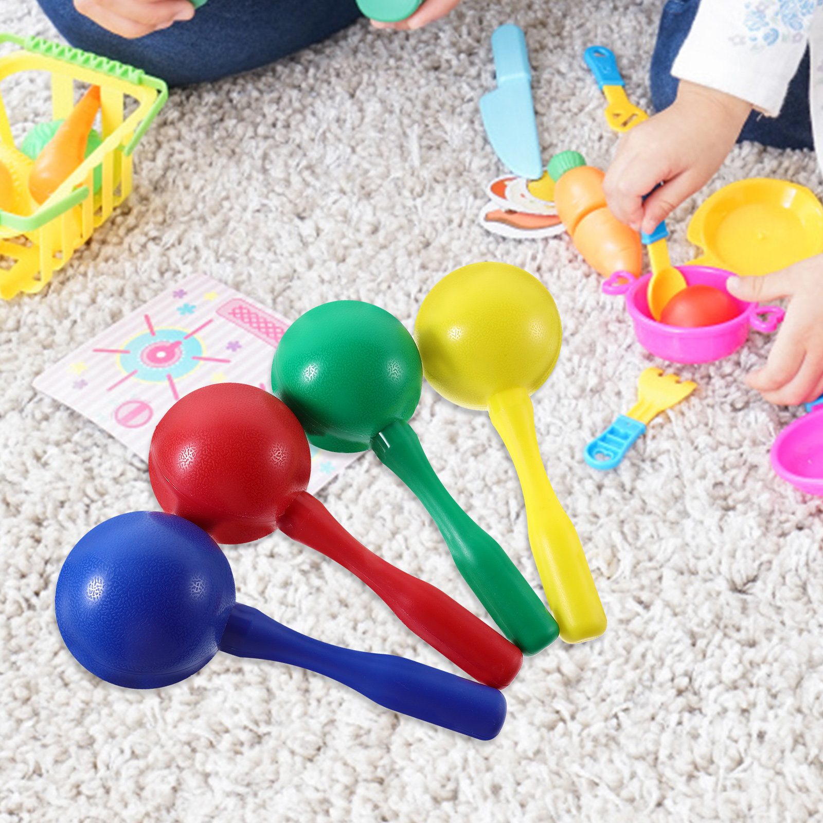 8 Buah Alat Musik Maraca, Inst - Musical Instrument You Shake ulasan dan harga