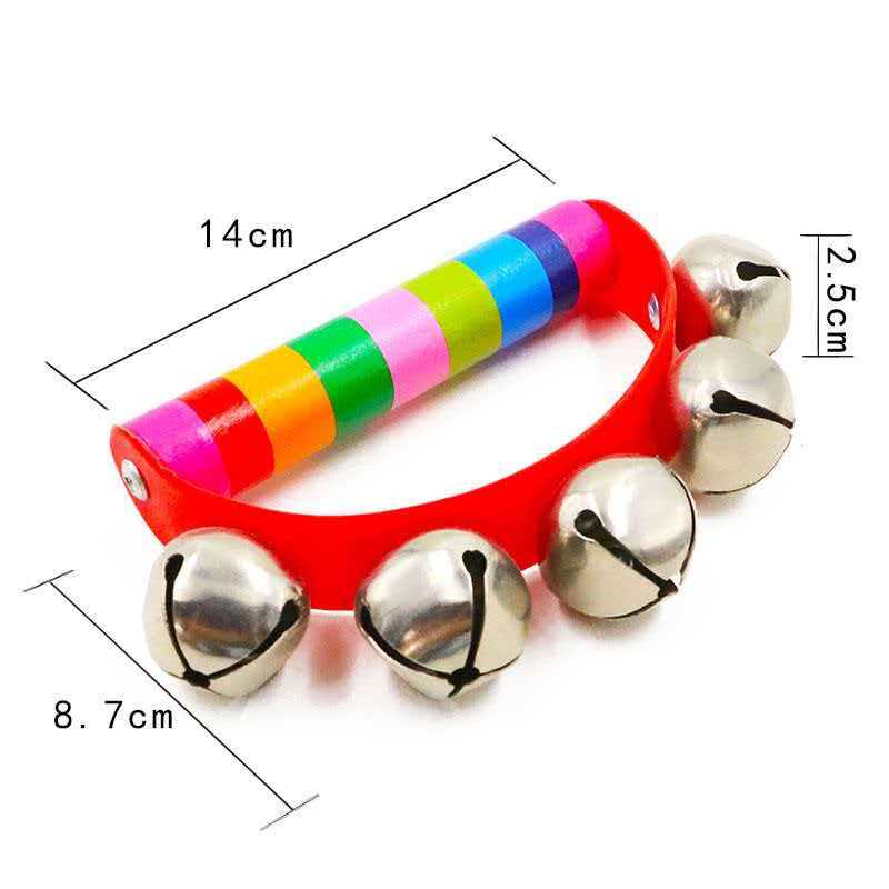 Lonceng Tangan Pelangi Peganga - Musical Instrument You Shake ulasan dan harga