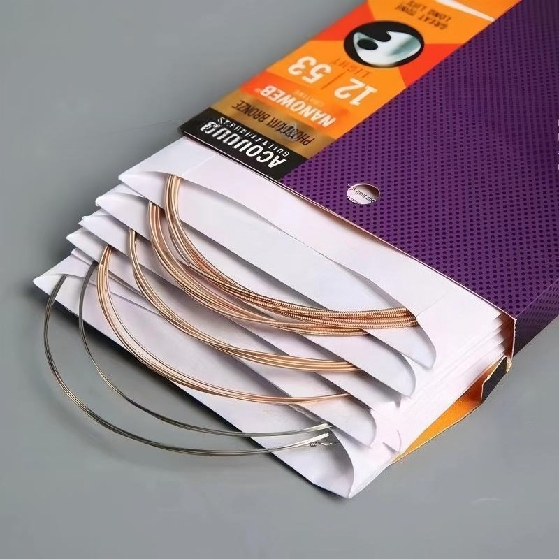 Senar Gitar Akustik Berlapis F - Musical Instrument Strings ulasan dan harga
