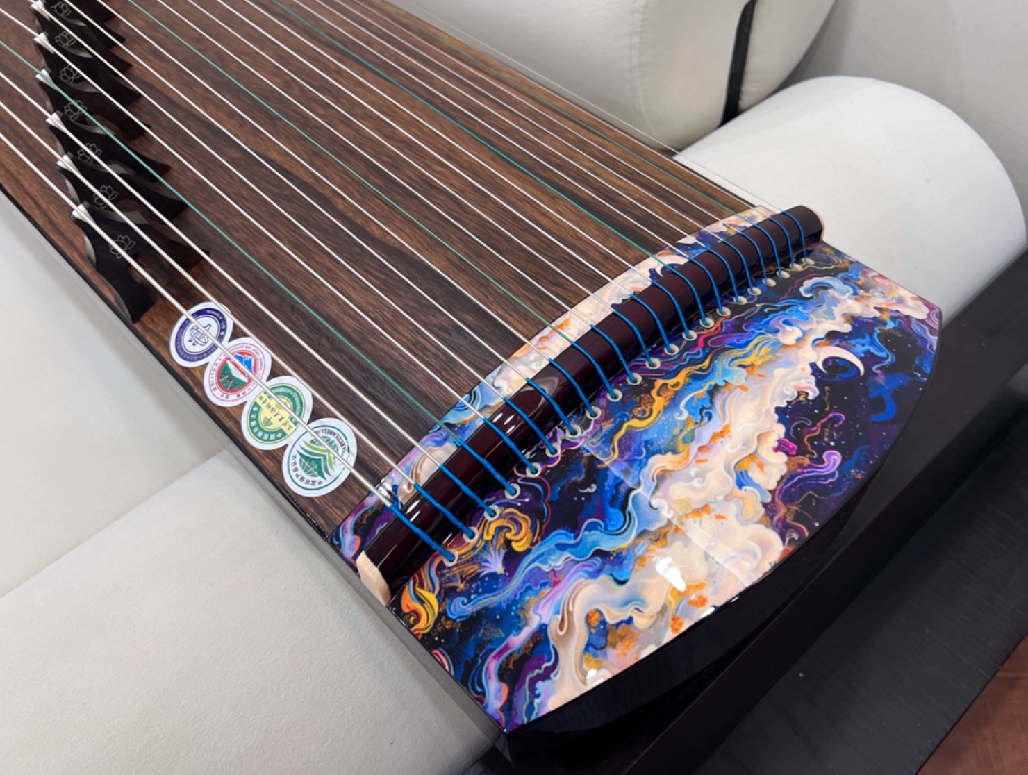 Guzheng Tradisional Tiongkok 1 - Musical Instrument Zither ulasan dan harga