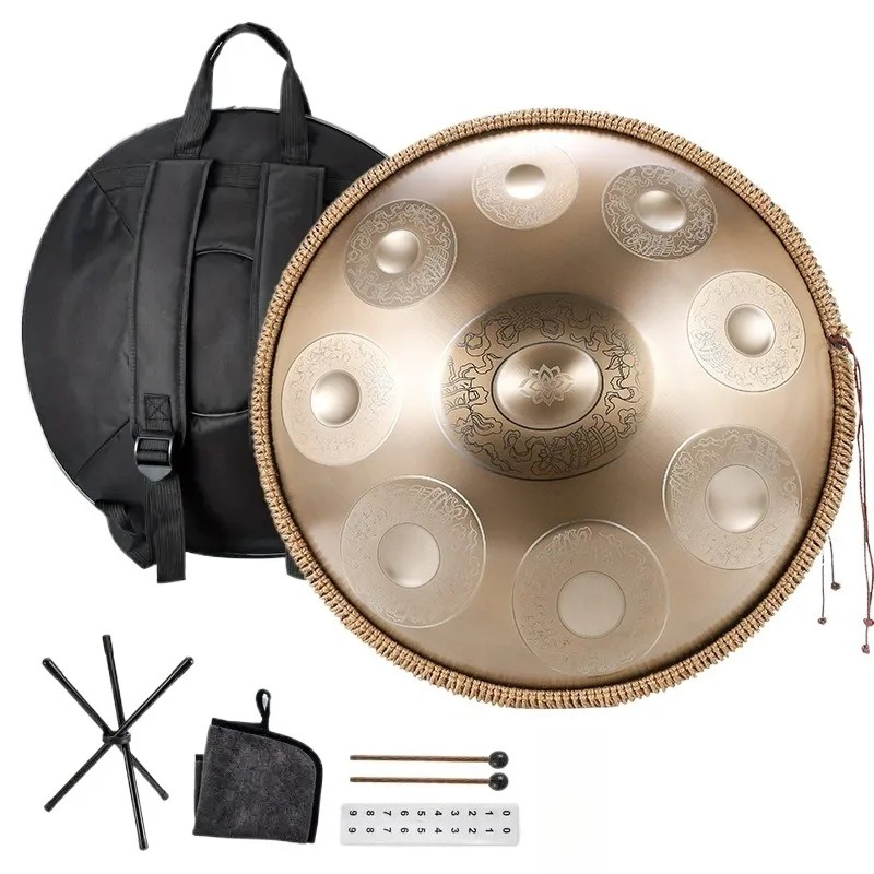HandPan Baja Tahan Karat 18 In - Musical Instrument Dulcimer ulasan dan harga