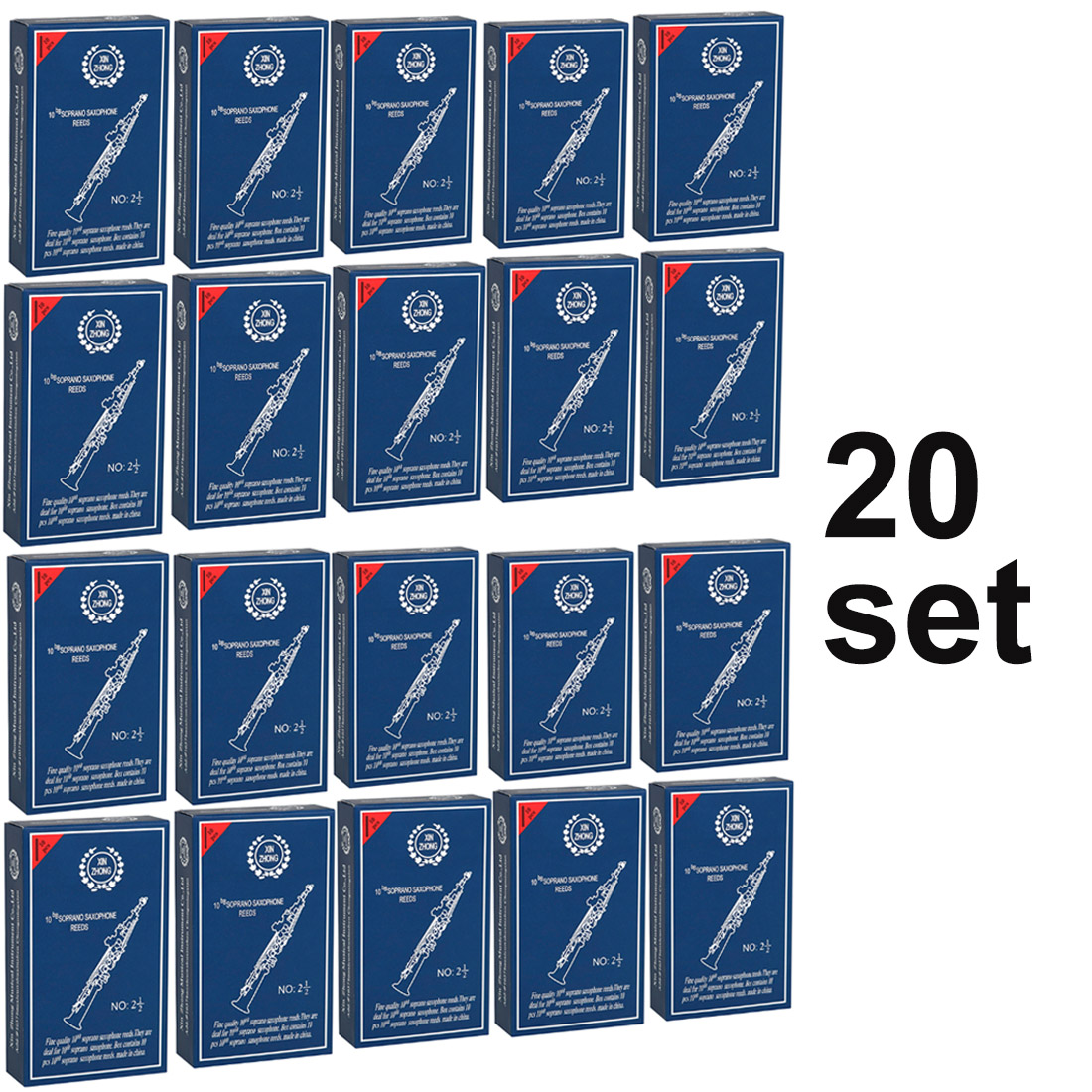 10/20Set 2.5 Soprano/Alto/Teno - Musical Instrument Reed ulasan dan harga