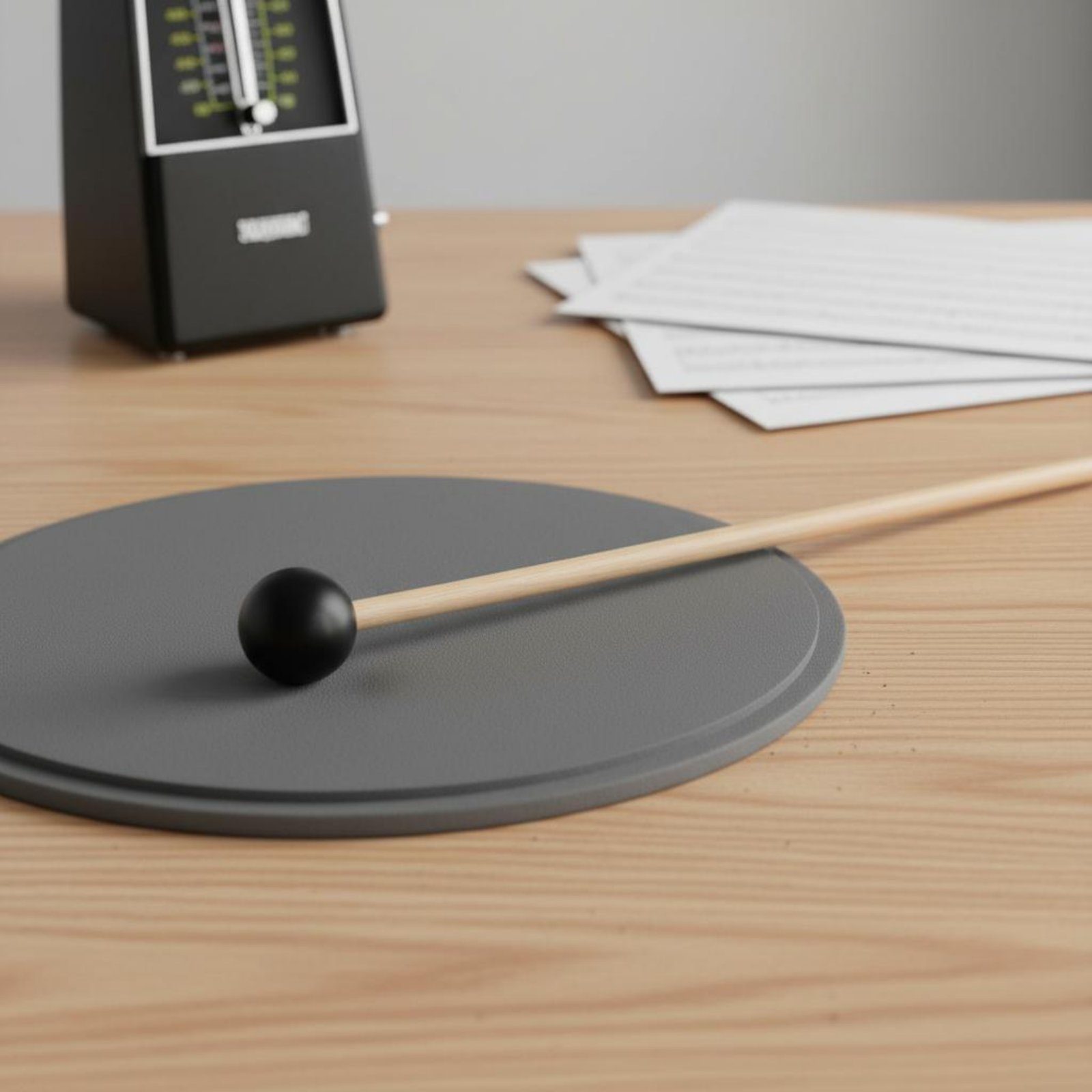 2 Buah Palu Kepala Hitam Tahan - Musical Instrument Mallet ulasan dan harga