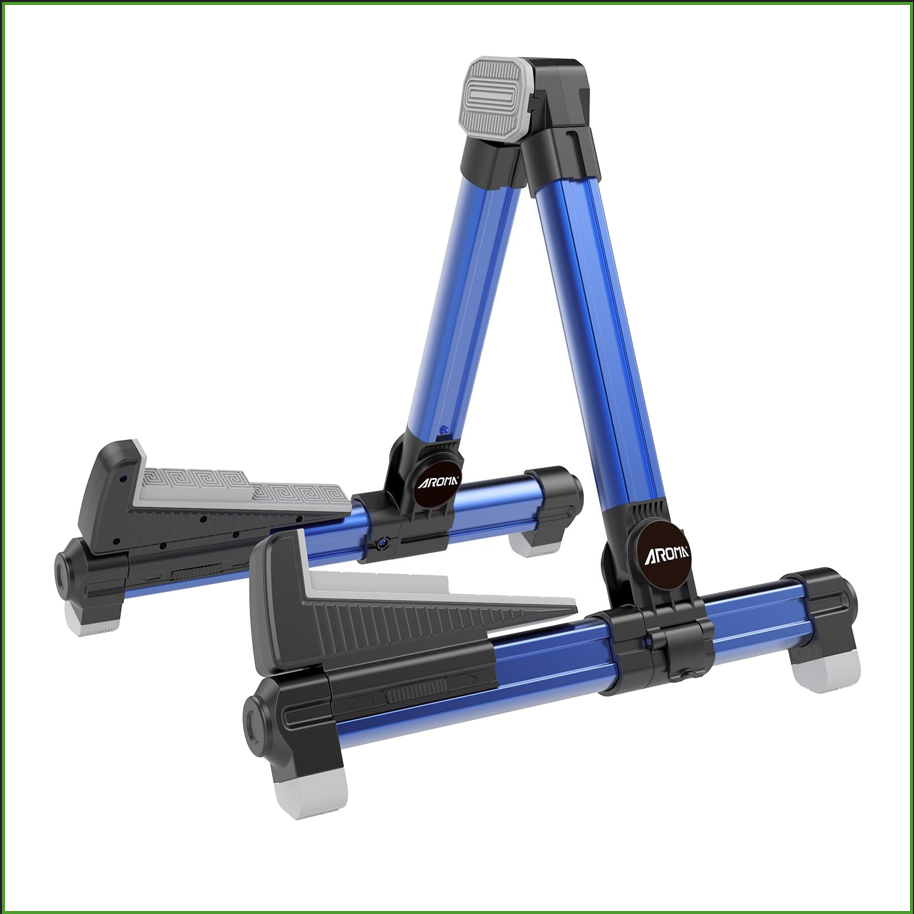 Stand Gitar Aluminium Lipat -  - Musical Instruments Easy ulasan dan harga