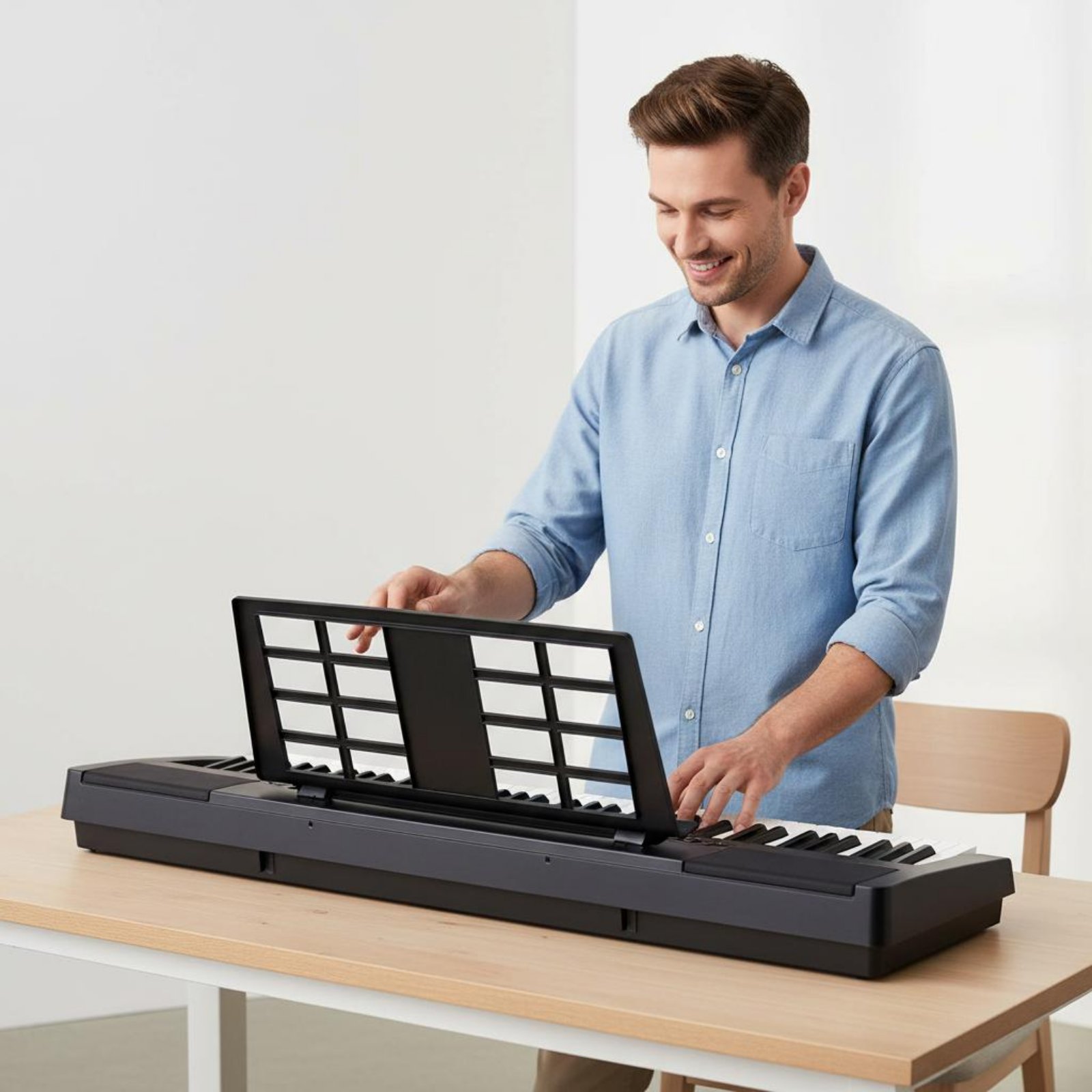 Stand Musik Keyboard Elektroni - Musical Instrument Keyboard ulasan dan harga