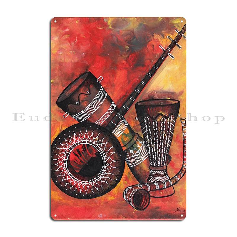 Alat Musik Tanda Logam Garasi  - Musical Instrument Sign ulasan dan harga