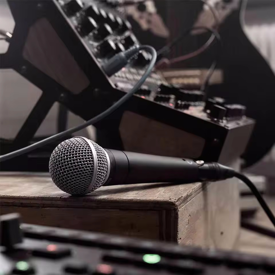 Mikrofon Dinamis Karaoke Mikro - Shure Mic Sm58 ulasan dan harga