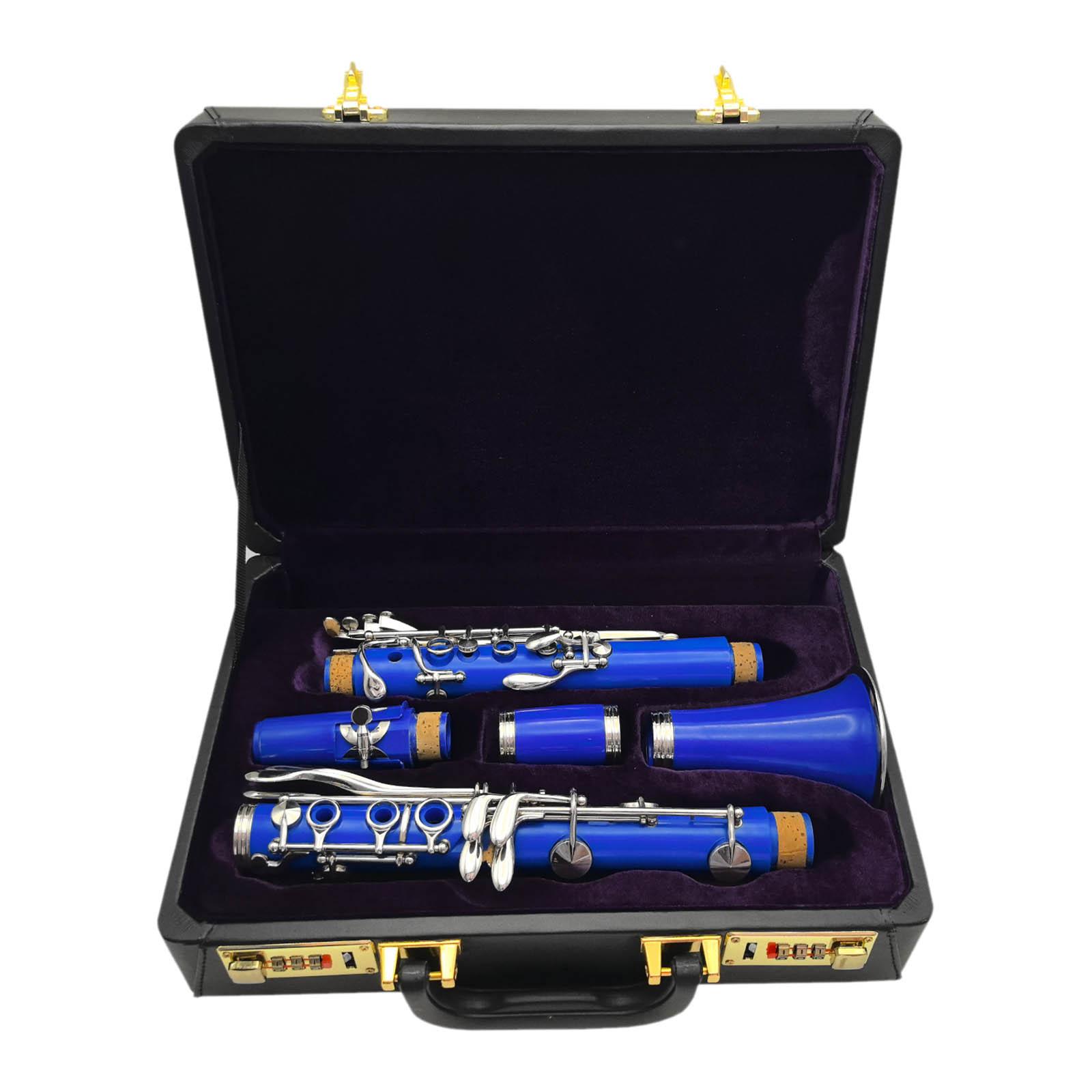 Casing Klarinet BB Kulit PU, T - Musical Instrument Band ulasan dan harga
