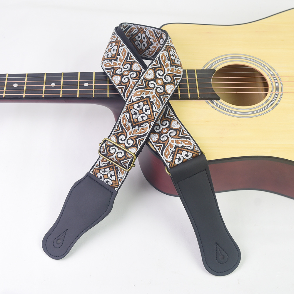 Tali Gitar Bordir Cetak Gaya E - Musical Instruments Easy ulasan dan harga