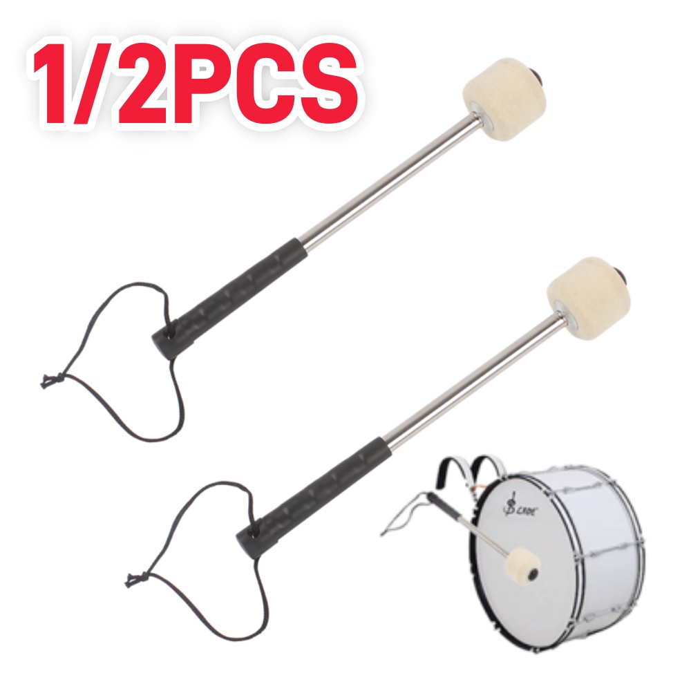 Tongkat Drum Bass Profesional  - Musical Instrument Mallet ulasan dan harga