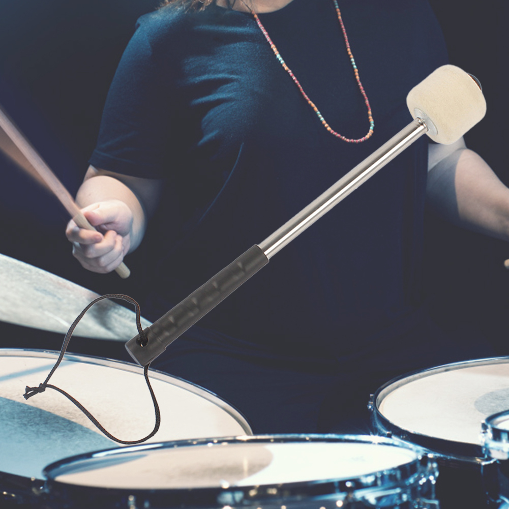Tongkat Drum Bass Profesional  - Musical Instrument Mallet ulasan dan harga