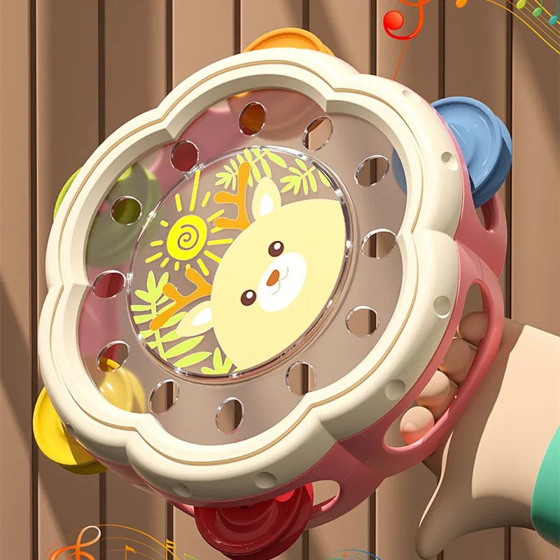 Mainan Drum Tangan untuk Bayi  - Musical Instrument You Shake ulasan dan harga