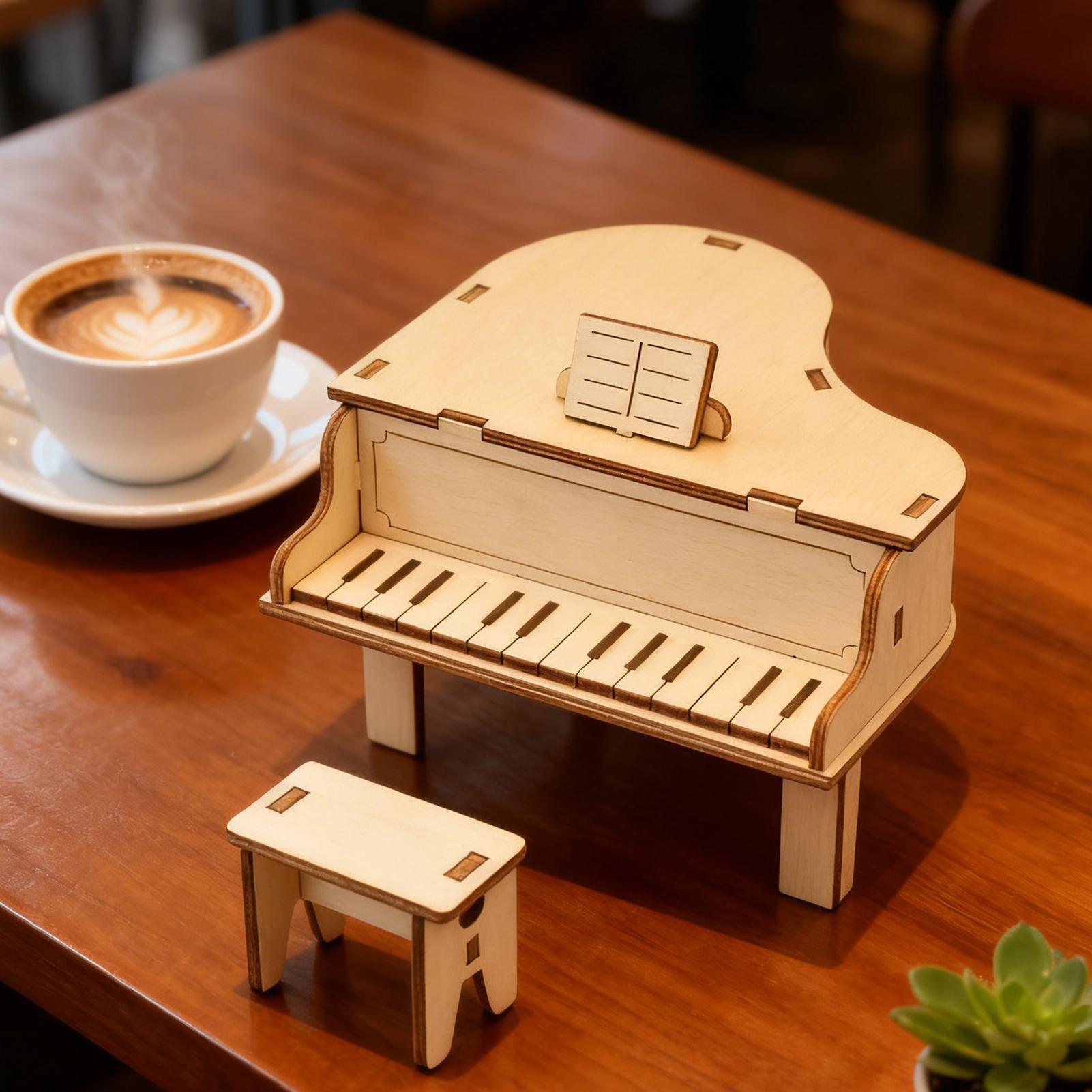 Kit Kotak Musik DIY Model Inst - Musical Instrument Old ulasan dan harga